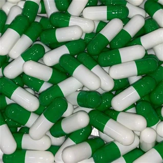 Farebné vegetariánske kapsuly